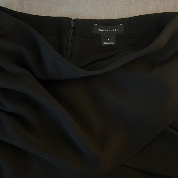 Club Monaco Black Mini Skirt - Picture 3 of 3
